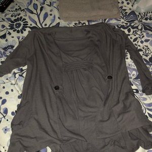 Grey Cardigan